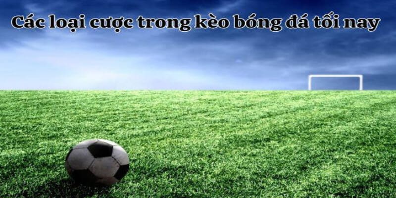 Cac loai cuoc trong keo bong da toi nay