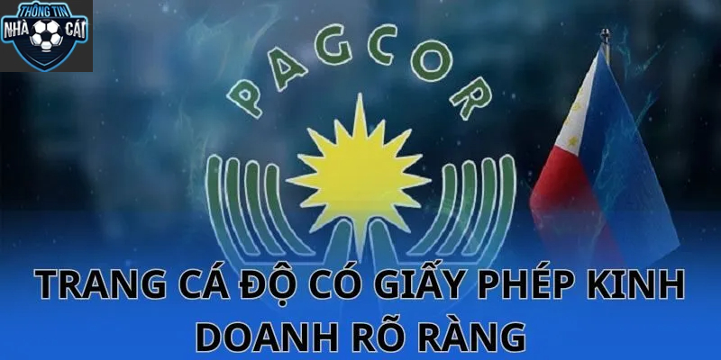 Đánh giá độ uy tín qua giấy phép hoạt động